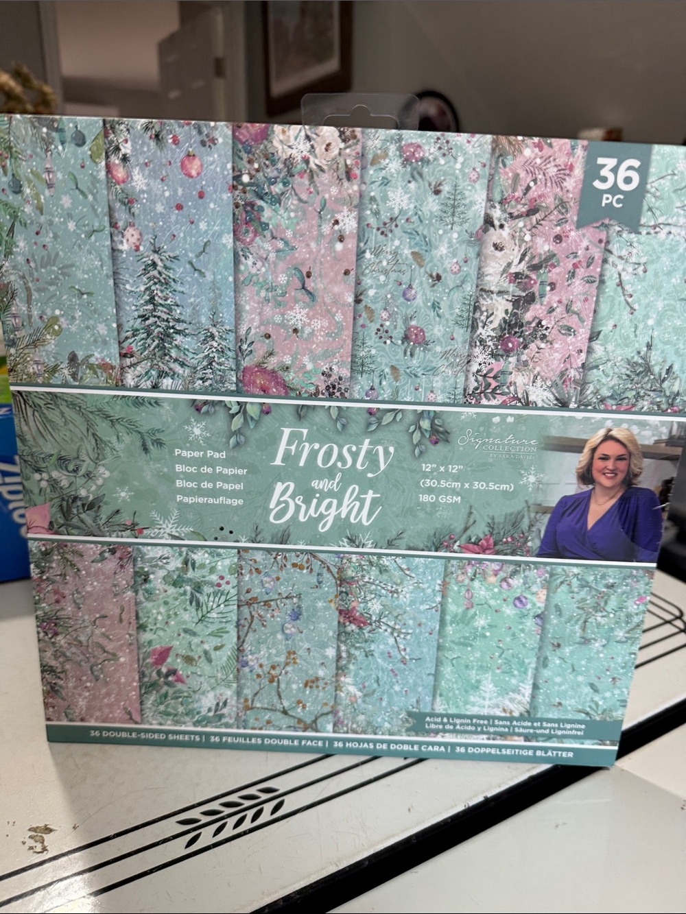 Crafters Companion Frosty and Bright Paper Pad